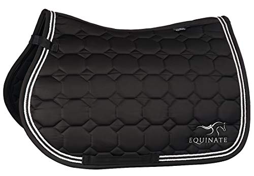 Equinate Satin Schabracke Madison Pony VS Vielseitigkeit Schwarz von Equinate