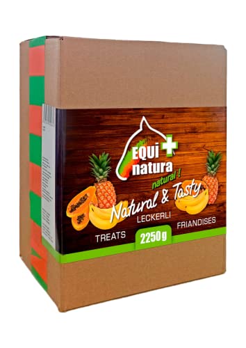 Equinatura Naturkost Leckerli Banane Ananas Papaya - 2250g Nachf?llpackung von Equinatura