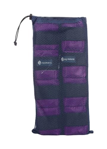 Equinavia Cool Relief Therapie Beinbandagen für Pferde, Gel-Pack mit verstellbaren Riemen, 41,9 x 39,4 cm, mit Aufbewahrungstasche, Lila, 1 Paar, Einheitsgröße von Equinavia