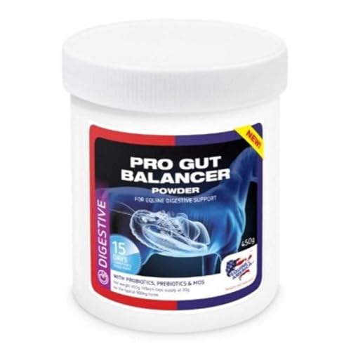 Equine America Pro Gut Balancer | Premium Ready to Use Horse & Pony Supplement | Support for Digestive Function & Performance | 450g von Equine America UK