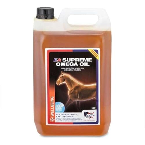 Equine America Supreme Omega-Öl für Pferde 5 Liter von Equine America UK