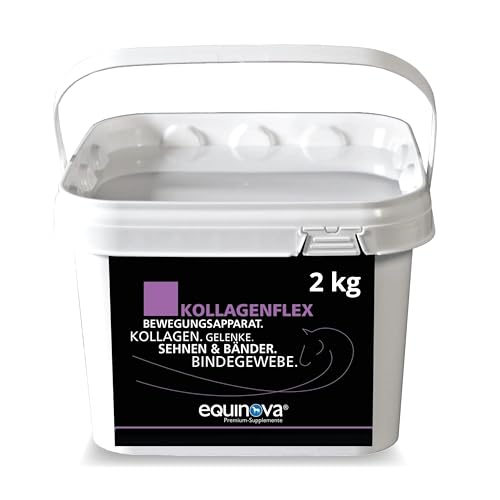 Equinova KOLLAGENFLEX 2kg - Bewegungsapparat von Pferden - Ergänzungsfuttermittel mit Kollagen, MSM, Chondroitinsulfat und Hyaluronsäure von Equinova