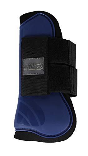 Equipride QHP Sehnenschuhe, Pferd, Größe 44, Farbe: Shetalnd, Marineblau von Equipride