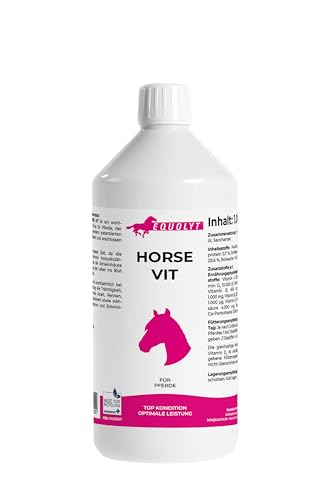 Equolyt Horse VIT, 1 Liter, gelblich, geschmackvoll von Equolyt