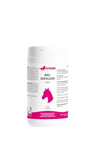 Equolyt Bio-Seealgenmehl, 750g, bräunlich, geschmackvoll, 1 Stück (1er Pack) von Equolyt