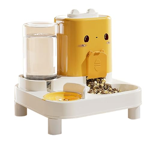 Erconsso Futterspender für Katzen, 2-in-1, intelligenter abnehmbarer Wasserspender für Trinken, Kaninchen, Welpen, Kätzchen, Zuhause, Innenbereich, Reisen, Urlaub Erconsso Futterspender für Katzen, 2-in-1, intelligenter abnehmbarer Wasserspender für Trinken, Kaninchen, Welpen, Kätzchen, Zuhause, Innenbereich, Reisen, Urlaub von Erconsso
