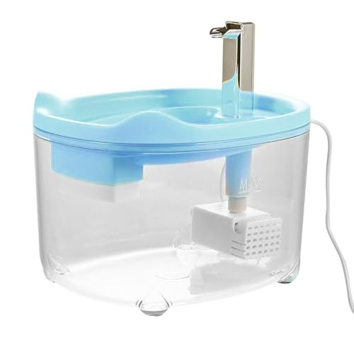 Erconsso Haustierbrunnen – Katzentrinkbrunnen Hund Wasserspender | 1,5 l leiser automatischer Futternapf Haustierbedarf zum Füttern von Innenräumen Zuhause Wohnung Kätzchen Welpen Kleintiere Erconsso Haustierbrunnen – Katzentrinkbrunnen Hund Wasserspender | 1,5 l leiser automatischer Futternapf Haustierbedarf zum Füttern von Innenräumen Zuhause Wohnung Kätzchen Welpen Kleintiere von Erconsso