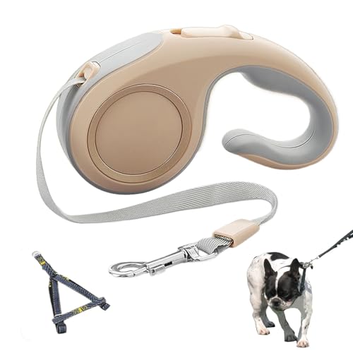 Erconsso Hunde Blei Retraktierbar, Hunde Retractable Blei | Jogging Lead für Haustiere - Reflektierendes Welpe-Wanderseil mit einem Rutschgriff zum, zum Haustier-Jogging-Traktionswerkzeug von Erconsso