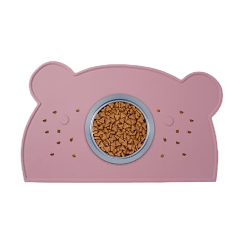 Erconsso Hundenapf-Matte – Silikon-Wassermatte für Hunde, Bärenform, rutschfeste Unterlage für Küche, Reisen, Balkon, Wohnzimmer, Welpentraining, Auto, Käfig-Futterstation Erconsso Hundenapf-Matte – Silikon-Wassermatte für Hunde, Bärenform, rutschfeste Unterlage für Küche, Reisen, Balkon, Wohnzimmer, Welpentraining, Auto, Käfig-Futterstation von Erconsso