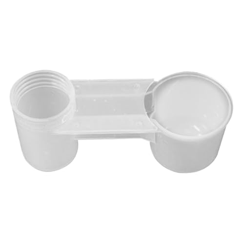 Erconsso Vogeltränke Für Wellensittiche, Spritzwassergeschützter Wasserspender Für Vögel, Zweiport Transparent Spender Für Hühner Finken Sittiche Meisen Haus Und Garten Erconsso Vogeltränke Für Wellensittiche, Spritzwassergeschützter Wasserspender Für Vögel, Zweiport Transparent Spender Für Hühner Finken Sittiche Meisen Haus Und Garten von Erconsso