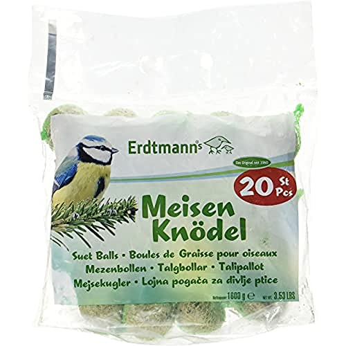 Erdtmanns 20 Meisenknödel im Polybeutel, 1er Pack (1 x 1.6 kg) von Erdtmann's