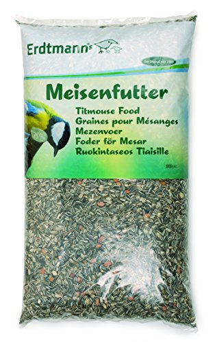 Erdtmanns - Meisenfutter als Streufutter 15kg (3x5kg) I Ohne Weizen I Hochwertiger Inhalt I Beliebt bei verschiedenen Vogelarten I Einfache Handhabung I Vielseitig einsetzbar von Erdtmanns