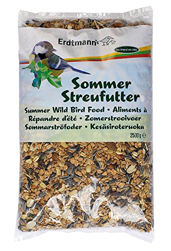 ERDTMANNS - Sommer-Streufutter für Wildvögel 2,5 kg x 6 (15kg) von Erdtmanns