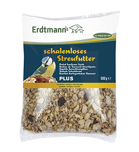 Erdtmanns schalenloses Streufutter Plus, 1er Pack (1 x 800 g) von Erdtmanns