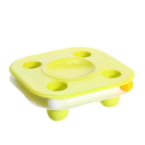 Slow Feeder Hundenäpfe, Futter Fressen Interaktive Puzzle Schüssel mit Rollball, Slow Dog Feeder Bowl, Lebensmittelqualität Sichere Hundefutterschalen Slow Feeder, Edelstahl Hund Wassernapf für Hunde von Erice