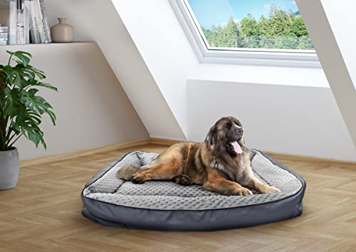 Erst-Holz Hundebett orthopädisches Tierbett für jede Hundegröße waschbar V-30.31, Größe:110x80 von Erst-Holz