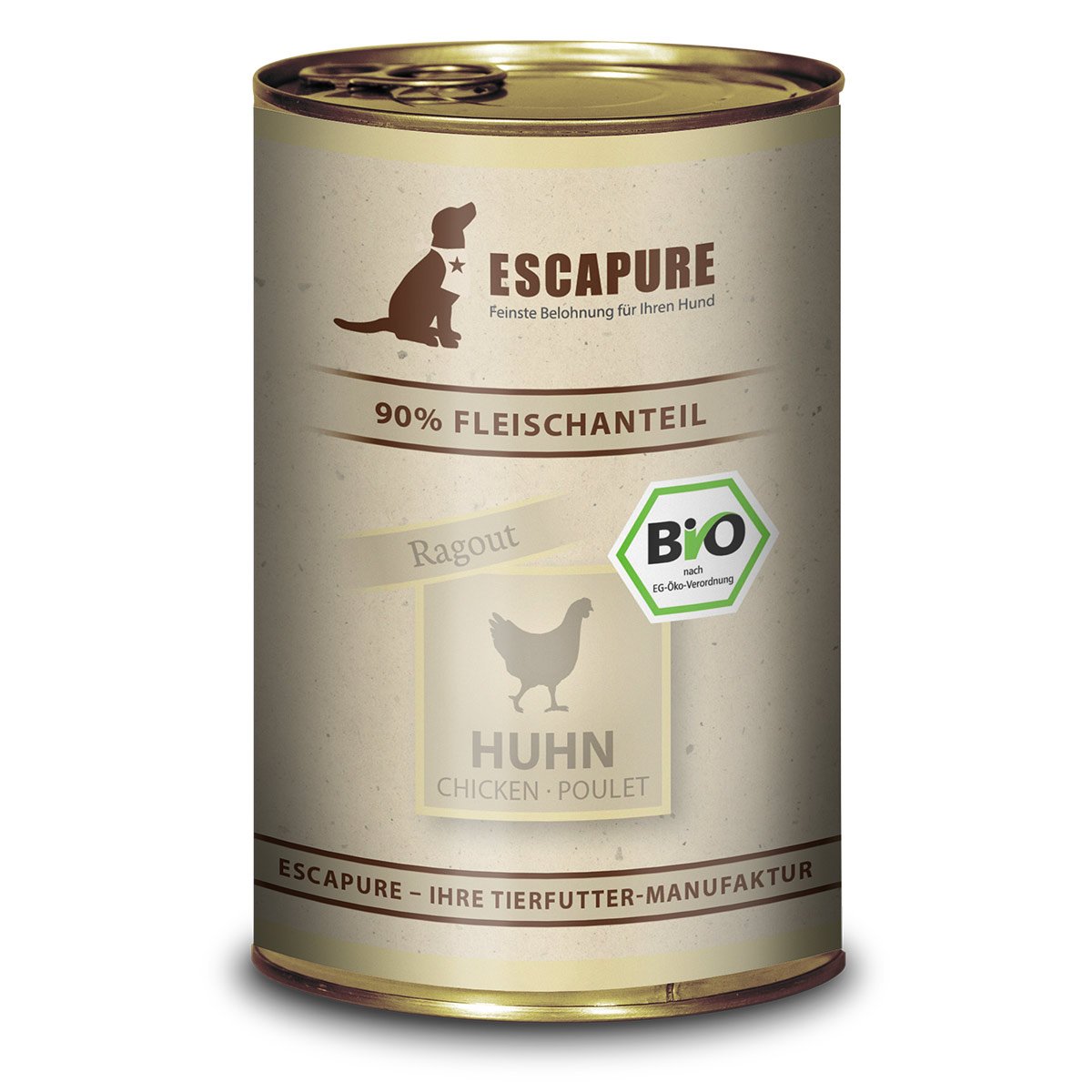 ESCAPURE BIO Huhn Ragout 24x400g von Escapure