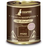 ESCAPURE Nassfutter Hund Sensitive Adult Pferd 6x800 g von Escapure