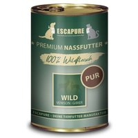 ESCAPURE Nassfutter Pur Adult Wild 6x400 g von Escapure