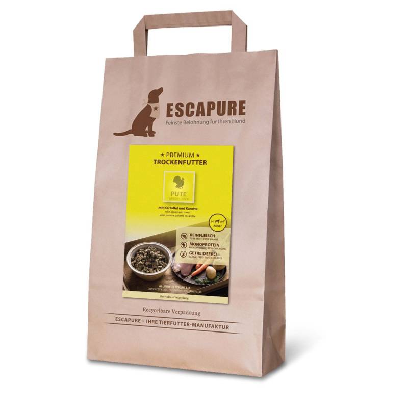 Escapure Pute Premium Trockenfutter Adult 1,5kg von Escapure