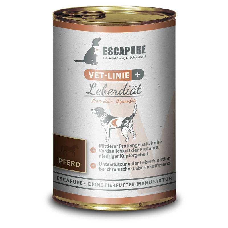 Escapure VET-Leberdiät Pferd 6x400g von Escapure Vet