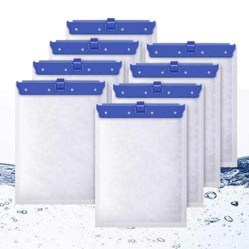 Große Filterkartuschen kompatibel mit Tetra Whisper Bio-Bag Filtern, Ersatz-Filterkartusche für TetraFauna ReptoFilter, Tetra Whisper 20i, 40i/IQ20, 30, 45, 60/PF20, 30, 40, 60 Filter, 8 Stück von Esctabalt