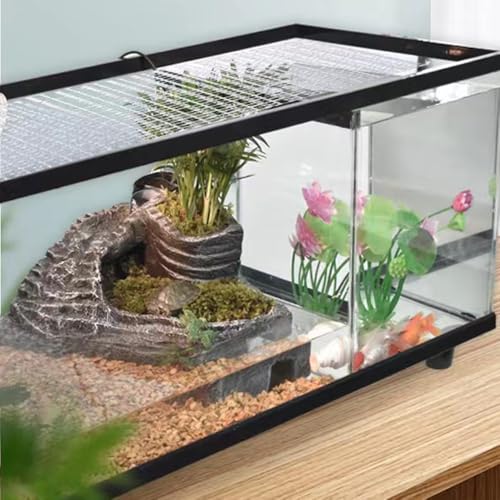 4 x verstellbare Aquariumgitterdeckel mit Clip, Abdeckung für Aquarien, Trennwand, Trennwand, Eierkiste, Tablett von Esenthy