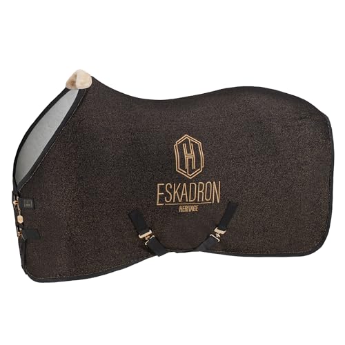 Eskadron Heritage Sweat Abschwitzdecke in Almond oder Black, Größe:XL - 155cm, Farbe:Black von Eskadron