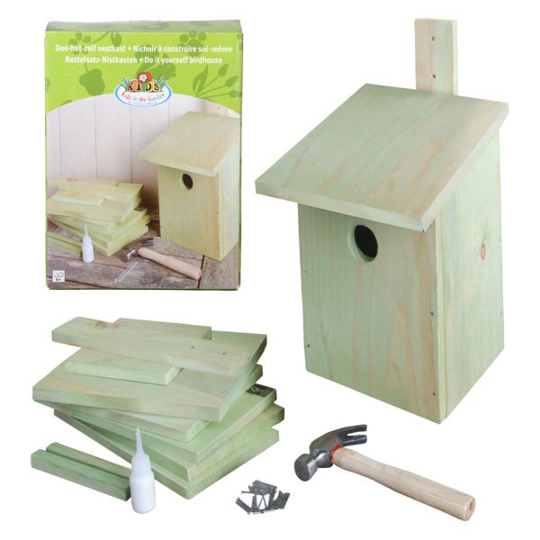 Esschert Design Nistkasten Bausatz, DIY-Vogelhaus, Bastelset mit We... von Esschert Design