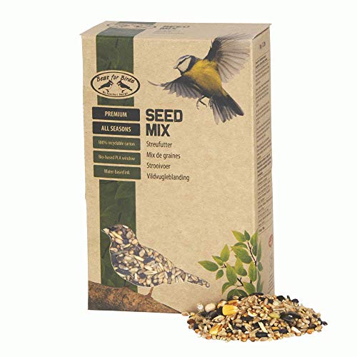 Esschert Design Vogelfutter Streufutter 4-Jahreszeiten 1kg, Ganzjahres Vogelfutter von Esschert Design