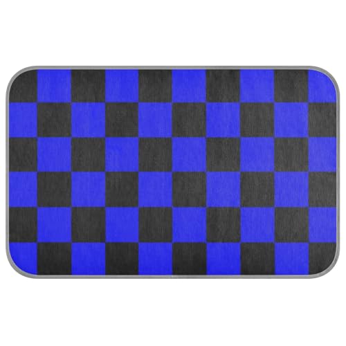 EtherSpher Buffalo Plaid Check Schwarz Blau Sommer Kühlbetten Selbstkühlende Katzendecken für Indoor-Katzen für Hauskatzen für Schweinekatzen drinnen wasserdicht esterilla refrescante para Perros M EtherSpher Buffalo Plaid Check Schwarz Blau Sommer Kühlbetten Selbstkühlende Katzendecken für Indoor-Katzen für Hauskatzen für Schweinekatzen drinnen wasserdicht esterilla refrescante para Perros M von EtherSpher