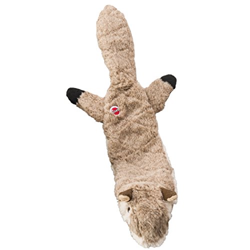 SPOT Ethical Pets Squirrel Skinneeez Extreme Hundespielzeug, fülllos, gesteppt, 58,4 cm von SPOT