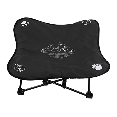 Erhöhtes Hundebett, Faltbar, Erhöhte Hundebetten, Erhöhtes Hundebett, Aluminiumlegierung, Halterung, Weiches Kissen, Hundebetten, Bett für Outdoor, Camping, Reisen, Tragbares, von Eujgoov