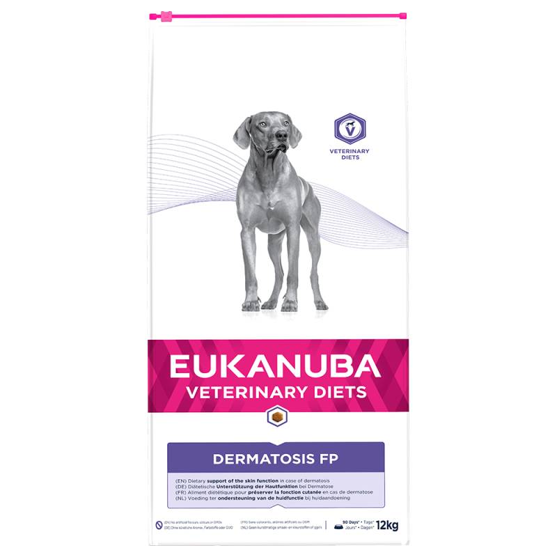 2 kg gratis! 12 kg Eukanuba VETERINARY DIETS - Dermatosis von Eukanuba Veterinary Diet