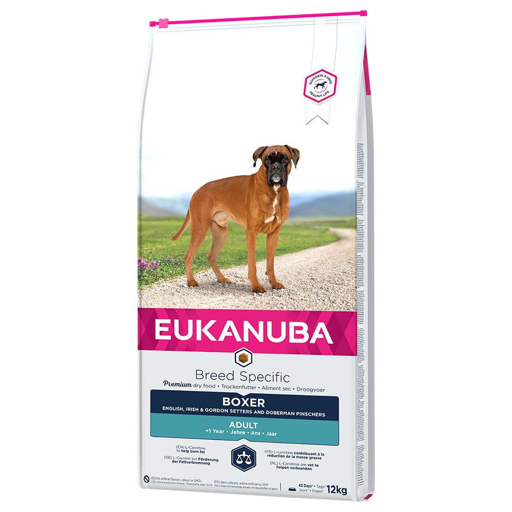 12 kg Eukanuba Adult Breed Specific zum Sonderpreis! - Boxer von Eukanuba