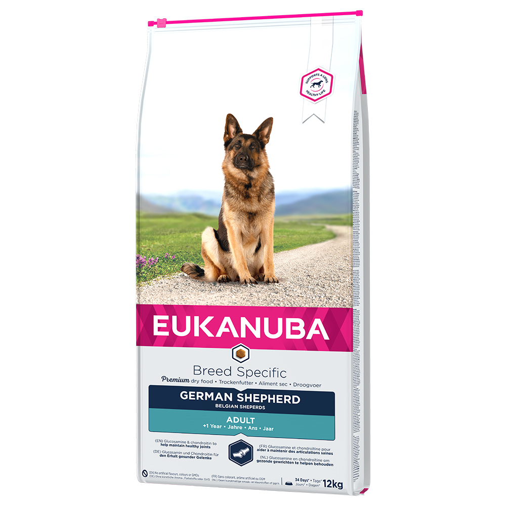 12 kg Eukanuba Adult Breed Specific zum Sonderpreis! - Deutscher Schäferhund von Eukanuba