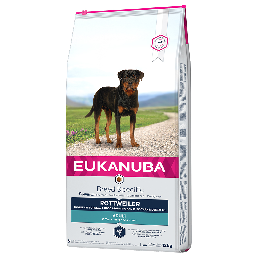 12 kg Eukanuba Adult Breed Specific zum Sonderpreis! - Rottweiler von Eukanuba