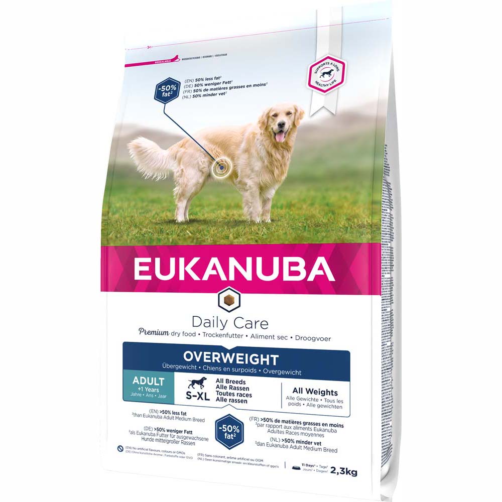 2,3 kg Eukanuba Daily Care Adult zum Sonderpreis! - Overweight von Eukanuba