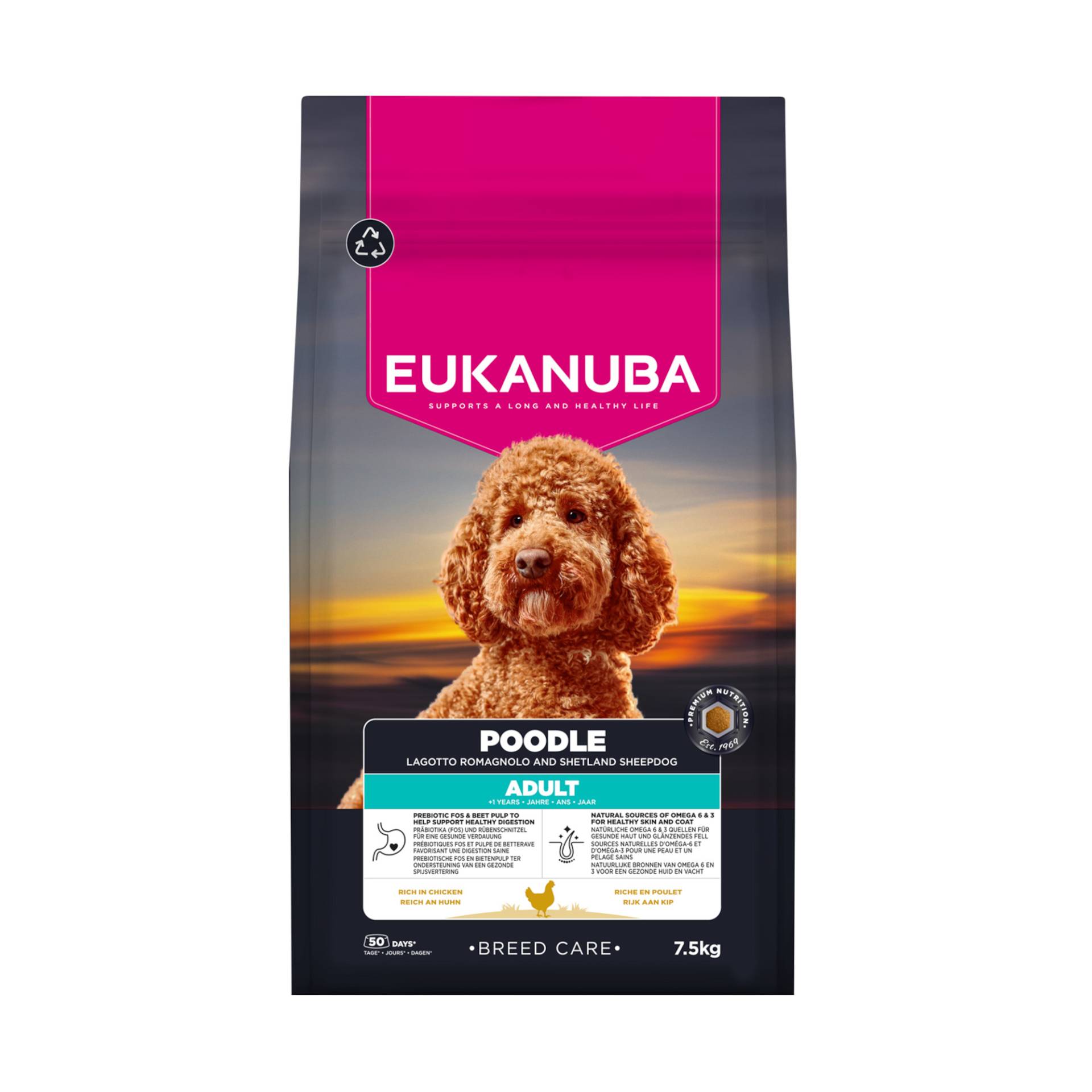 Eukanuba Adult Breed Care Pudel - Sparpaket: 2 x 7,5 kg Eukanuba Adult Breed Care Pudel - Sparpaket: 2 x 7,5 kg von Eukanuba