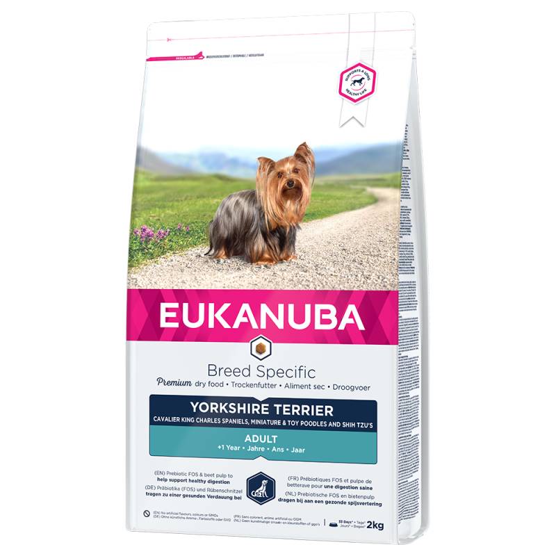 Eukanuba Adult Breed Specific zum Sonderpreis! - 2 kg Yorkshire Terrier von Eukanuba