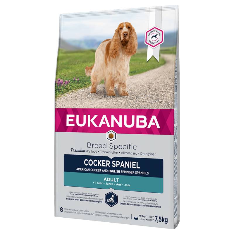 Eukanuba Adult Breed Specific zum Sonderpreis! - 7,5 kg Cocker Spaniel von Eukanuba