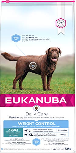Eukanuba Adult Hundefutter für Gewichtskontrolle Large Breed Huhn 12 kg von Eukanuba