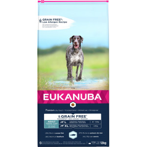 Eukanuba Adult L/XL Getreidefrei Meeresfisch Hundefutter 12 kg von Eukanuba