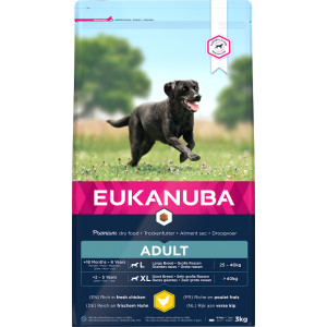 Eukanuba Adult Large Breed Huhn Hundefutter 2 x 3 kg von Eukanuba