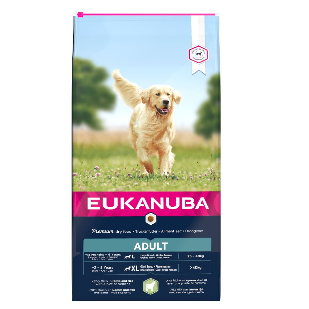 Eukanuba Adult Large Breed Lamm & Reis - 12 kg von Eukanuba