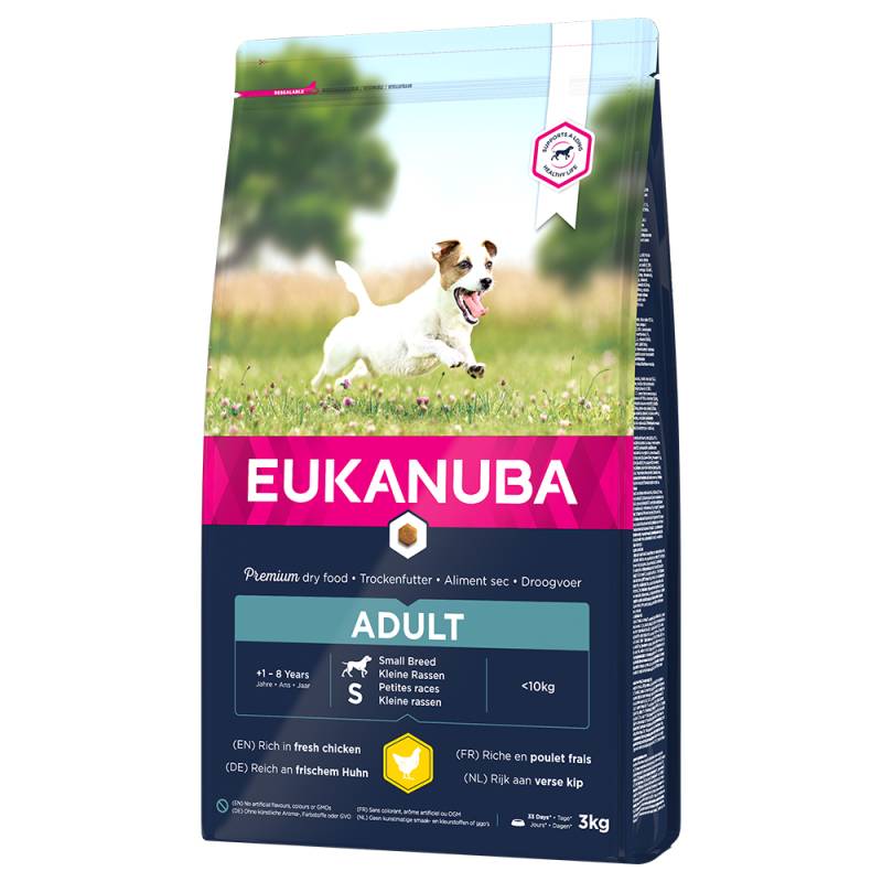 Eukanuba Adult Small Breed Huhn - 3 kg von Eukanuba