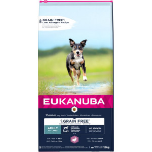 Eukanuba Adult mit Ente getreidefreies Hundefutter 12 kg von Eukanuba