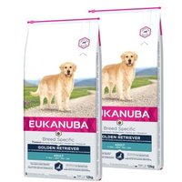 EUKANUBA Trockenfutter Hund Breed Specific Golden Retriever Adult 2x12 kg von EUKANUBA