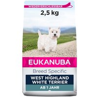 EUKANUBA Trockenfutter Breed Specific West Highland White Terrier Adult 2,5 kg von EUKANUBA