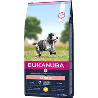 Eukanuba Caring Senior Medium Breed Huhn - 15 kg von Eukanuba